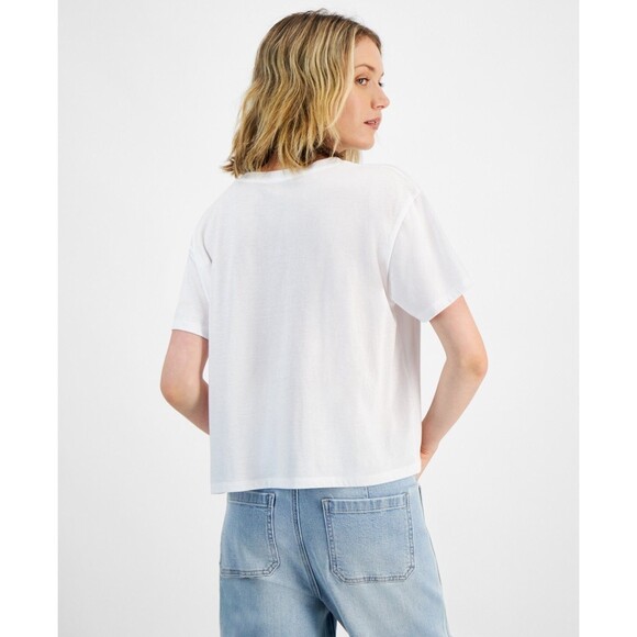 Grayson Threads, the Label Juniors' Tahiti Graphic T-Shirt - White, M - Picture 3 of 3